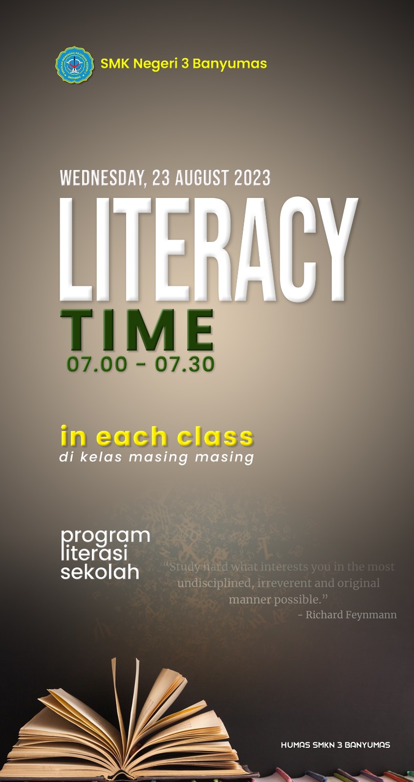 23 agustus 2023 literacy time